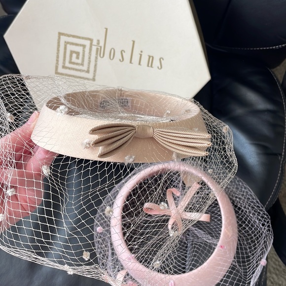 2 Vintage Union Made Fascinator style hats from the 40s/50s - Picture 2 of 10